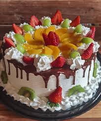 Torta FRÍA de FRUTAS
